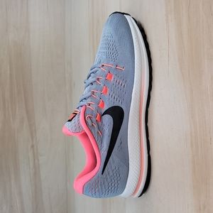Nike Zoom Vomero 12 Pink Gray Women's Running Shoes 863768-002